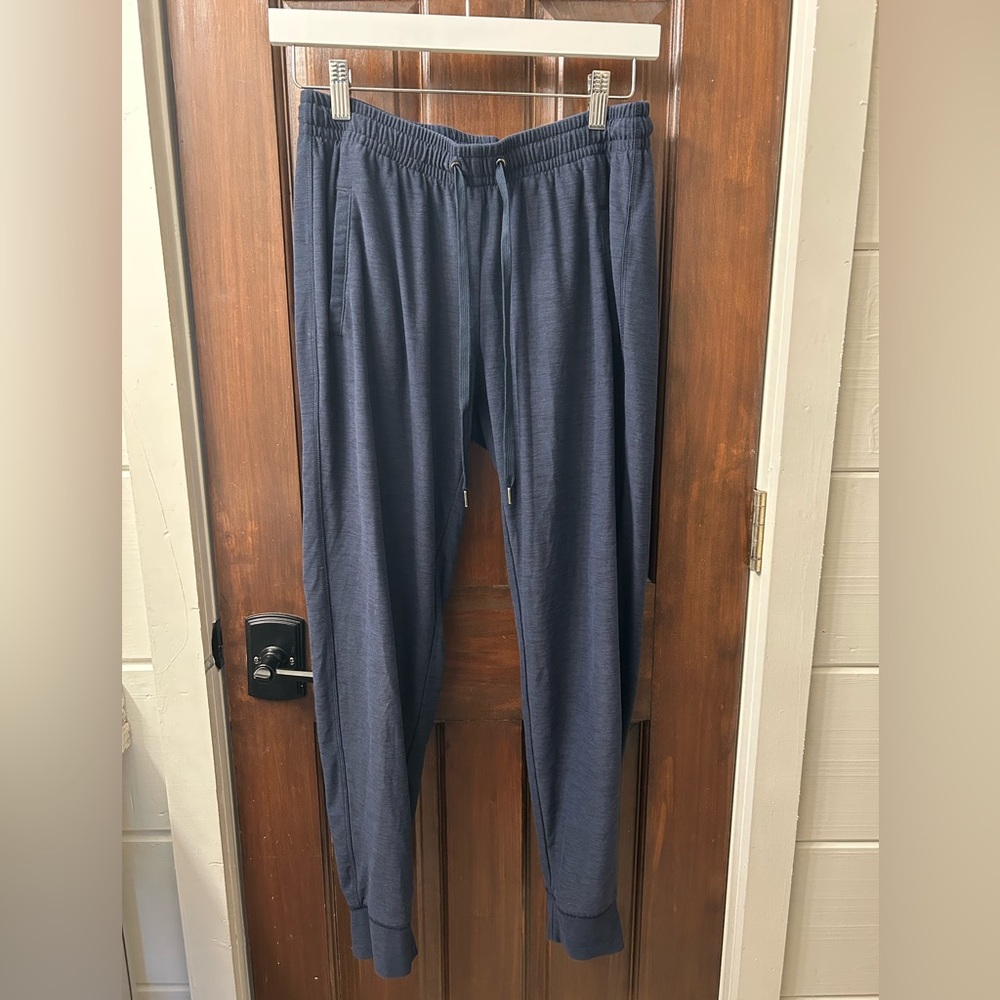 Old Navy active heathered navy joggers - small
